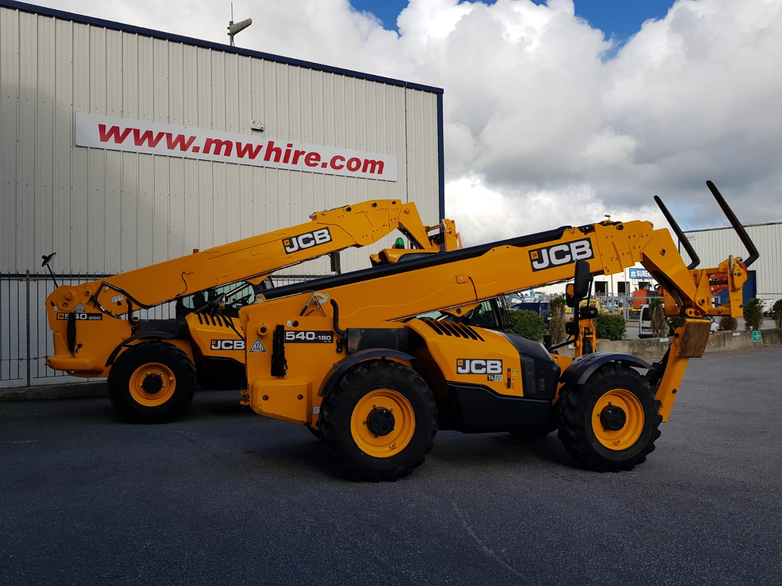 ex rental JCB 18 and 20m...SOLD... - heading to germany